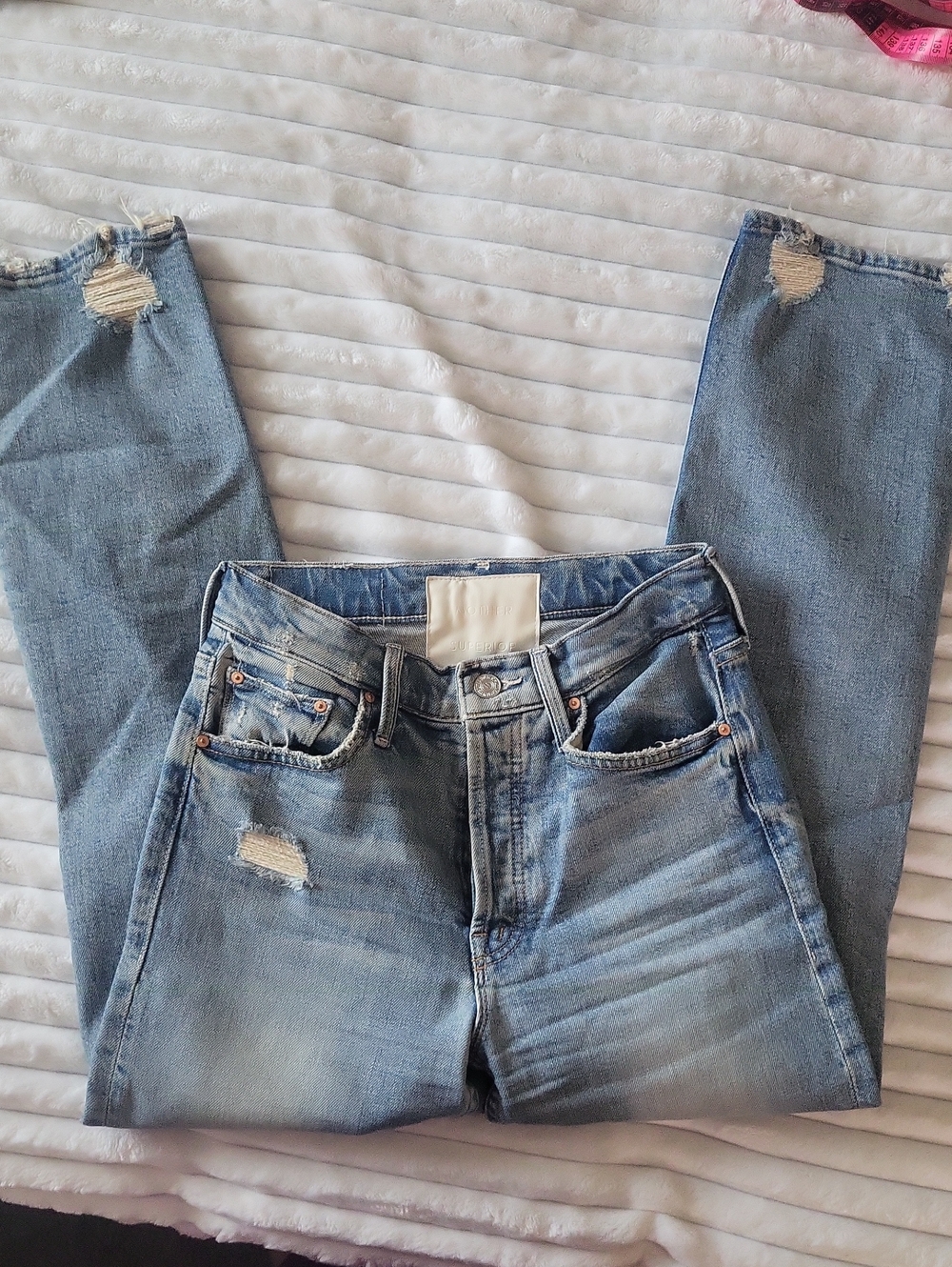 Mother Superior The Tomcat The Confession Crop Jeans - Picture 16 of 16
